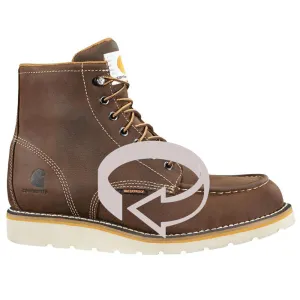 Carhartt 6-Inch Waterproof Non-Safety Toe Wedge Boot