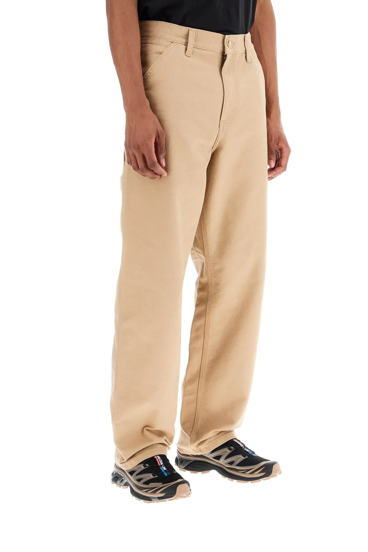 Carhartt WIP Single Knee Pants: Organic Cotton Canvas Workwear