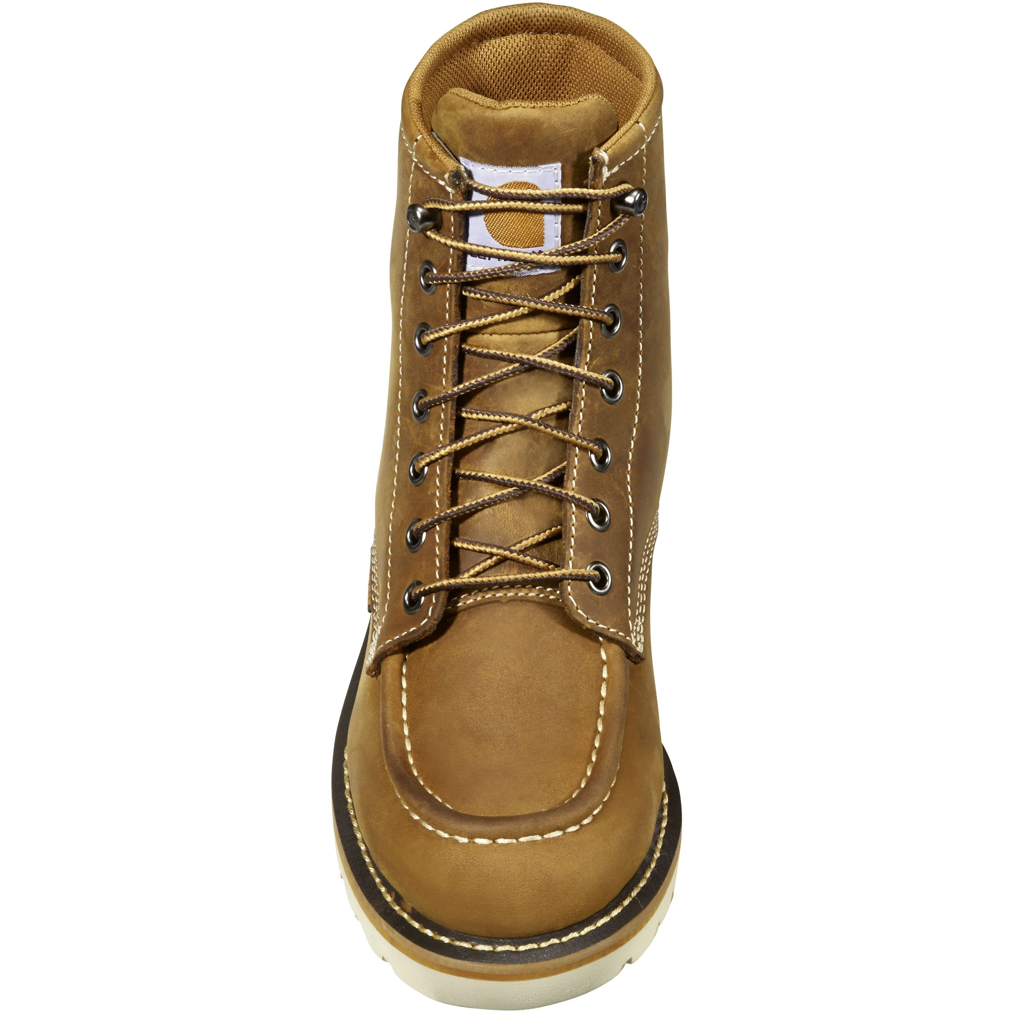 Carhartt Women's 6" Soft Toe Waterproof Wedge Work Boot- Brown- FW6025-W