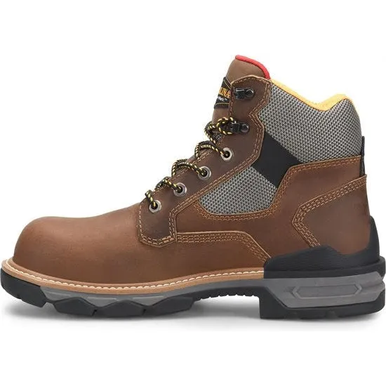 Carolina Men's Cancellor 6" Waterproof Slip Resist Composite Work Boot - Brown - CA7831