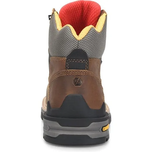 Carolina Men's Cancellor 6" Waterproof Slip Resist Composite Work Boot - Brown - CA7831