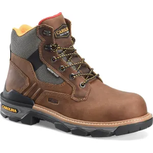 Carolina Men's Cancellor 6" Waterproof Slip Resist Composite Work Boot - Brown - CA7831