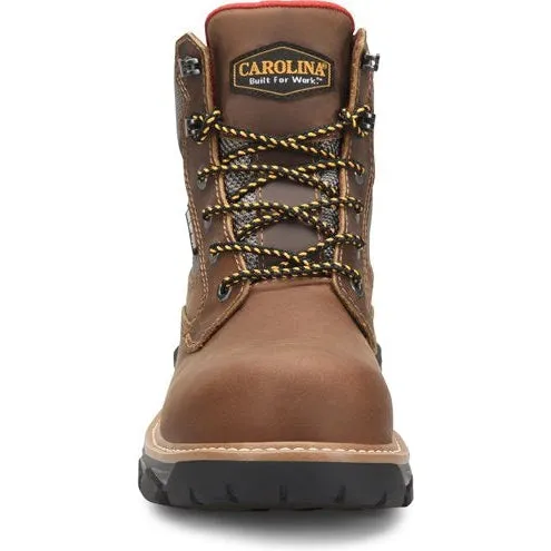 Carolina Men's Cancellor 6" Waterproof Slip Resist Composite Work Boot - Brown - CA7831