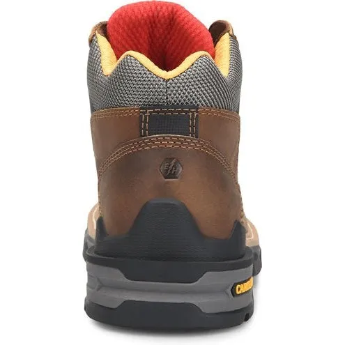 Carolina Men's ConstruCompositeor 5" Waterproof Slip Resist Composite Work Boot - Brown - CA7832