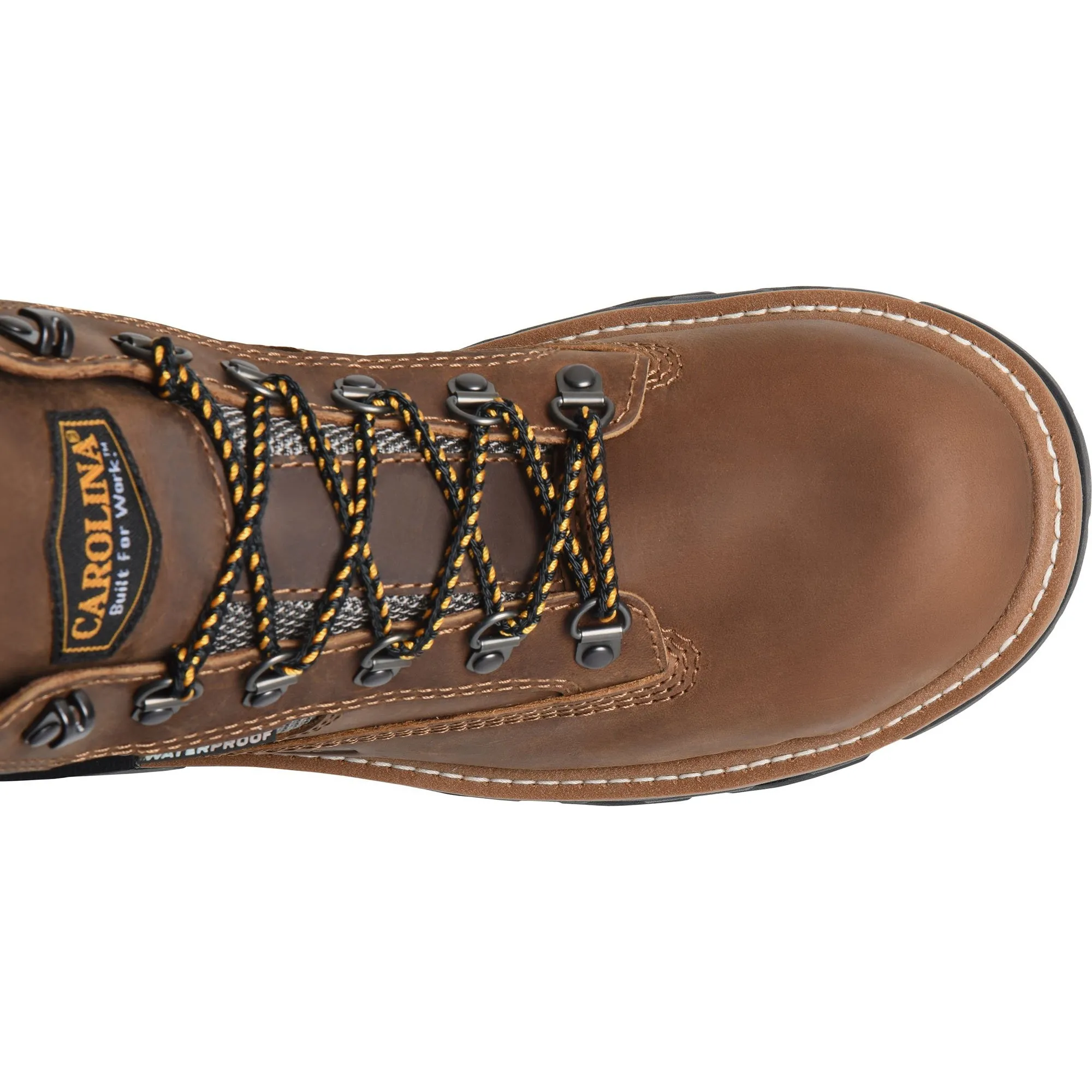 Carolina Men's ConstruCompositeor 5" Waterproof Slip Resist Composite Work Boot - Brown - CA7832