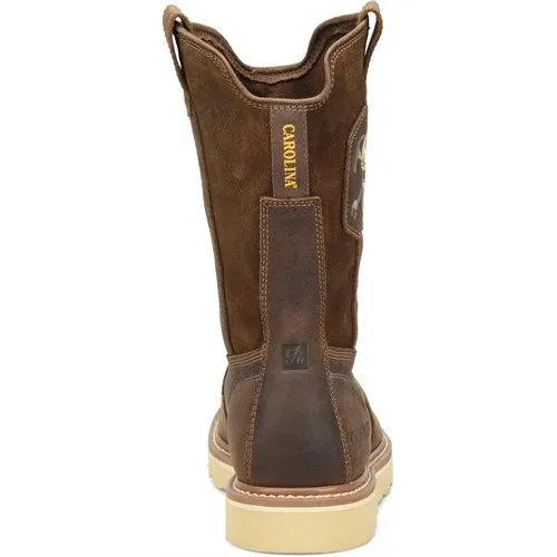 Carolina Men's Flatiron Wellington 10" MT Casual Work Boot -Brown- CA7044