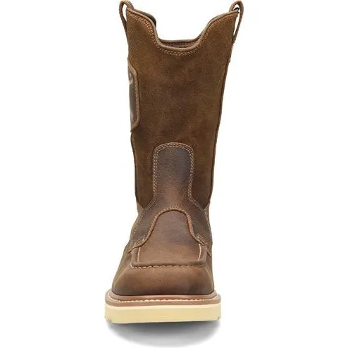 Carolina Men's Flatiron Wellington 10" MT Casual Work Boot -Brown- CA7044