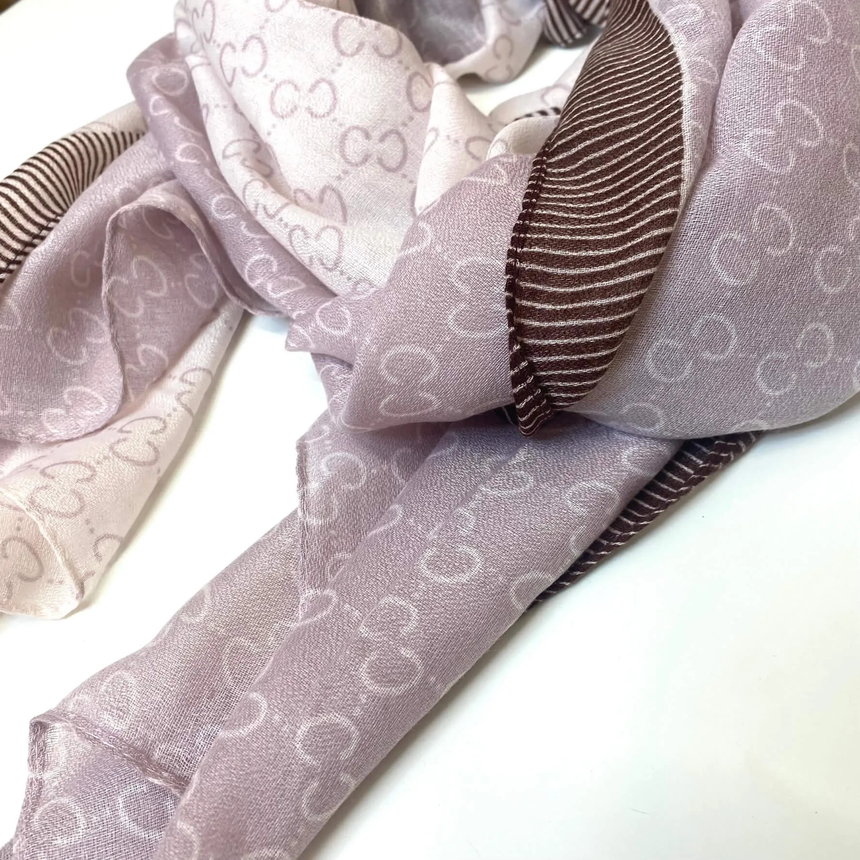 Carrie Pale Pink Scarf