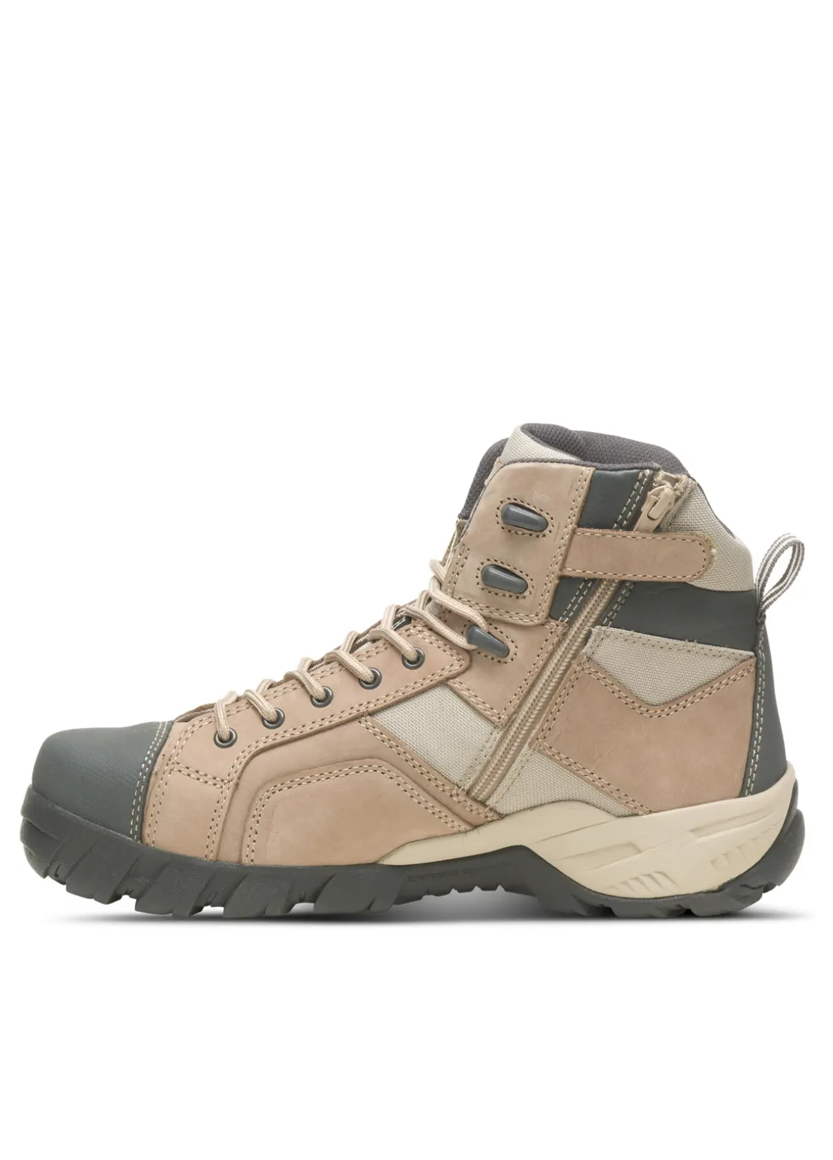 CAT Argon Hi Side Zip Work Boot