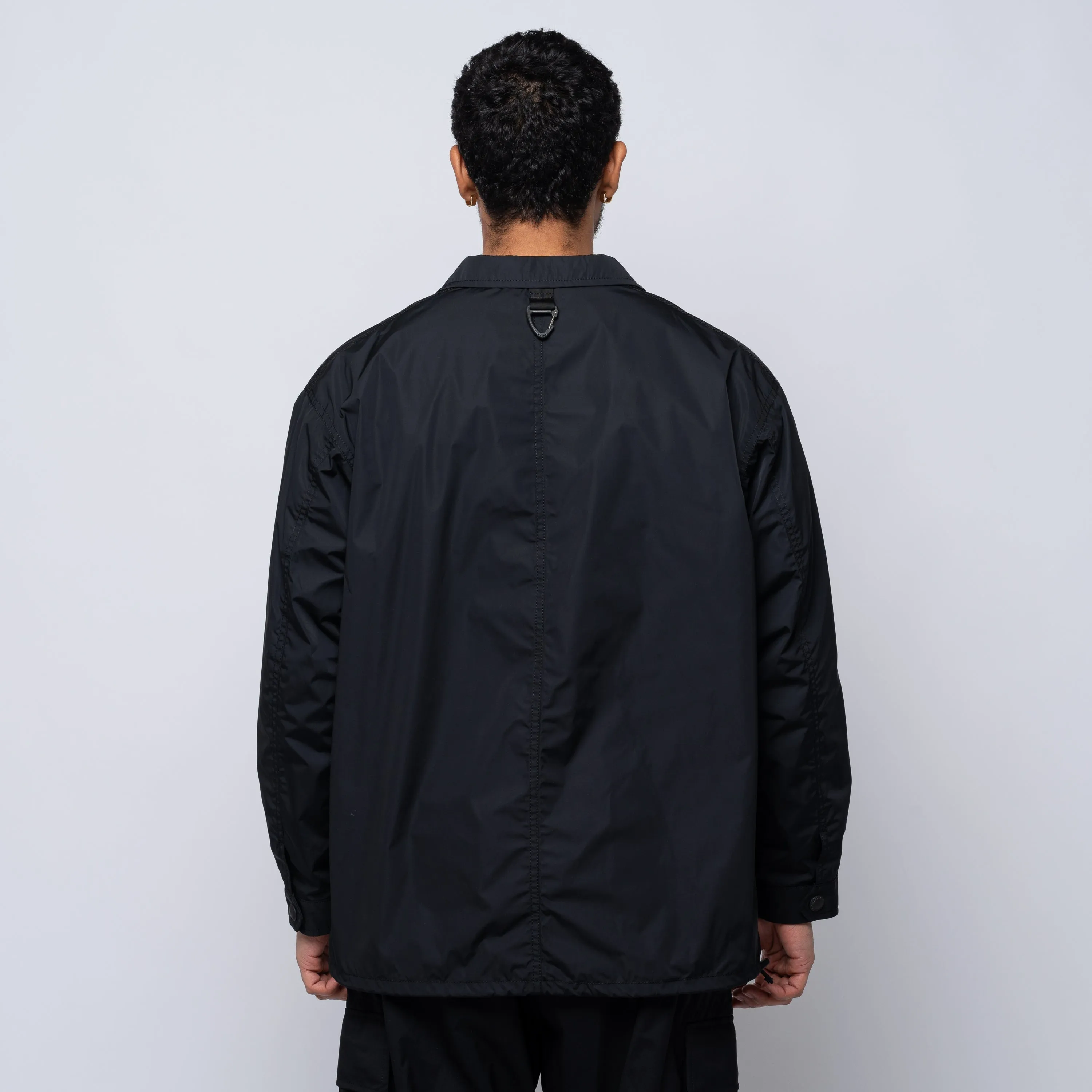 CdGH Nylon Taffeta Utility Blazer Jacket Black HO-J005-051