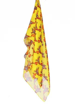 Chili Small Chiffon Scarf