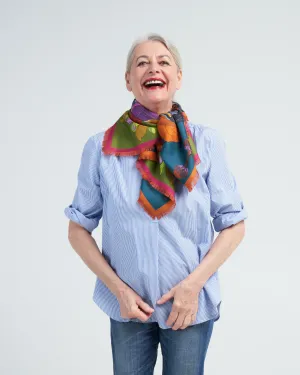 cialda st twin scarf - cabbage