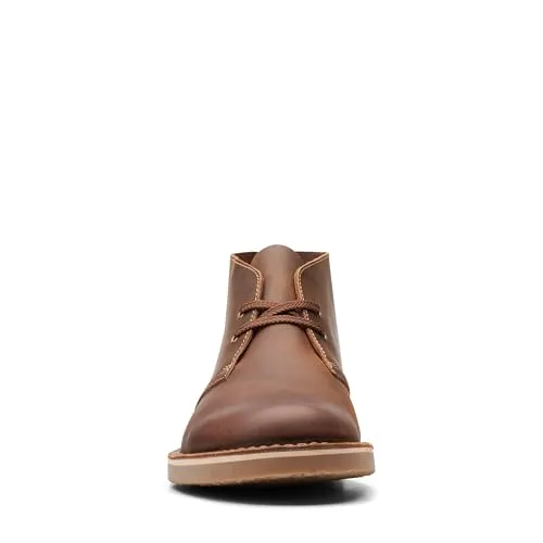 Clarks Men's Bushacre 3 Chukka Boot, Beeswax, 8.5