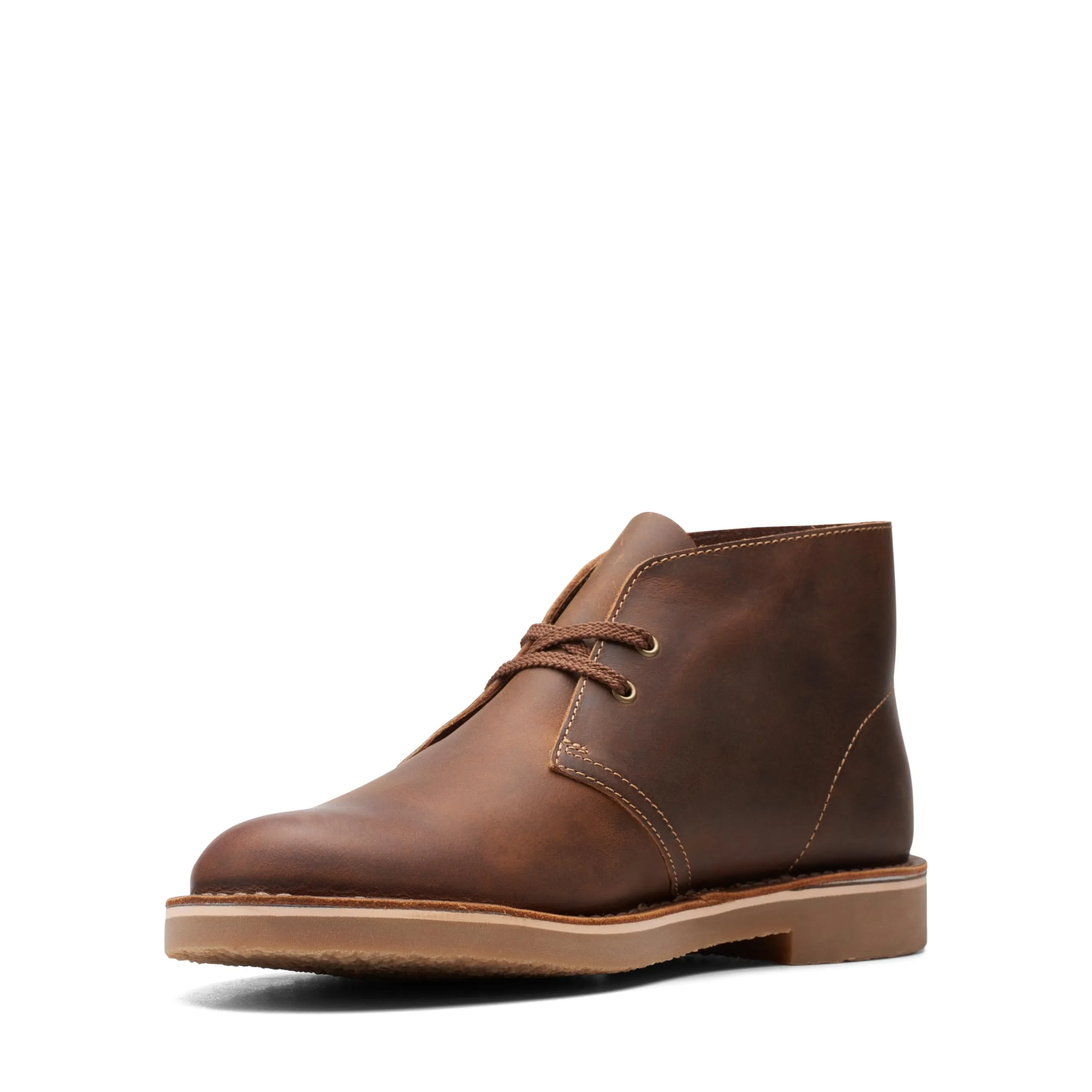 Clarks mens Bushacre 3 Chukka Boot, Beeswax, 9.5 US
