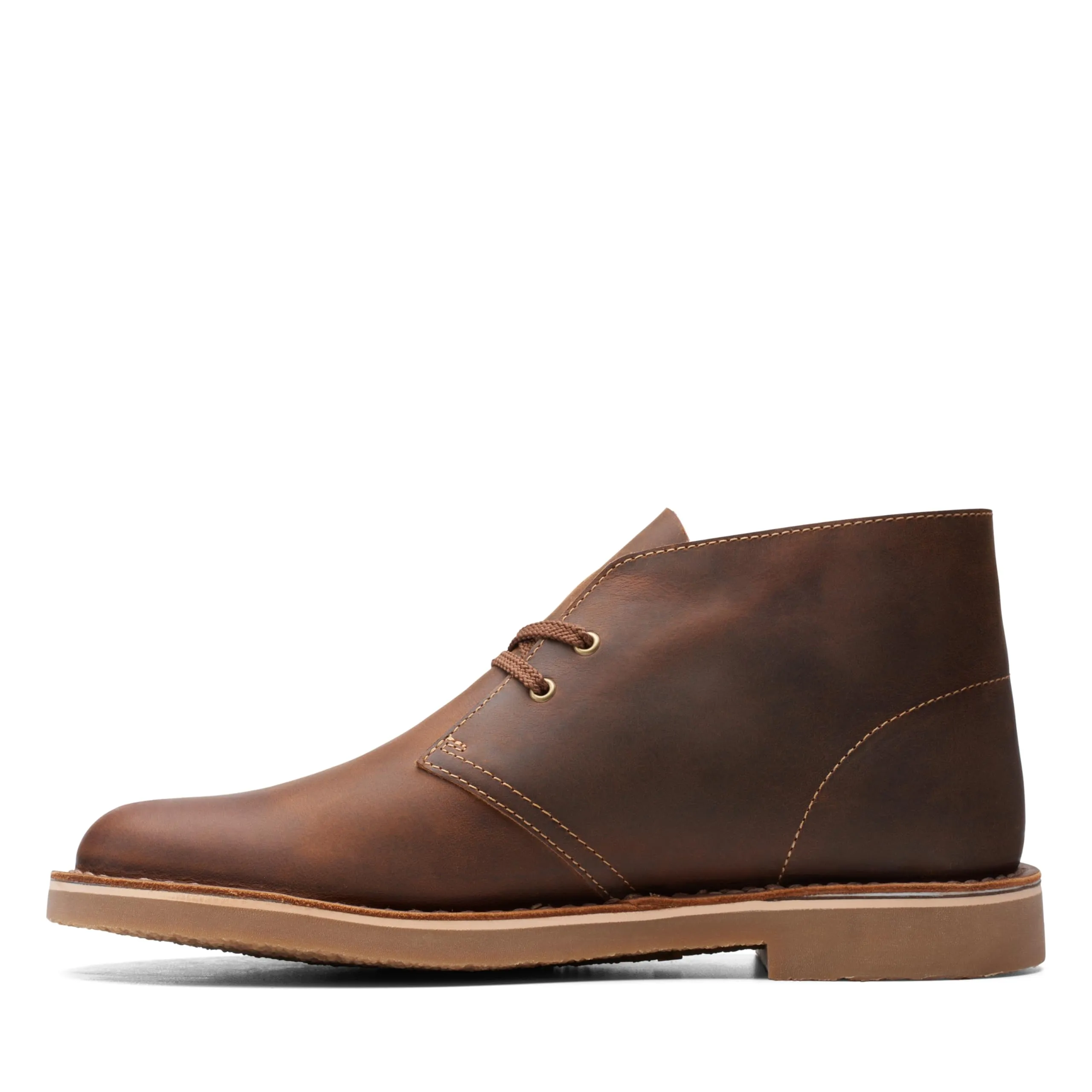 Clarks mens Bushacre 3 Chukka Boot, Beeswax, 9.5 US