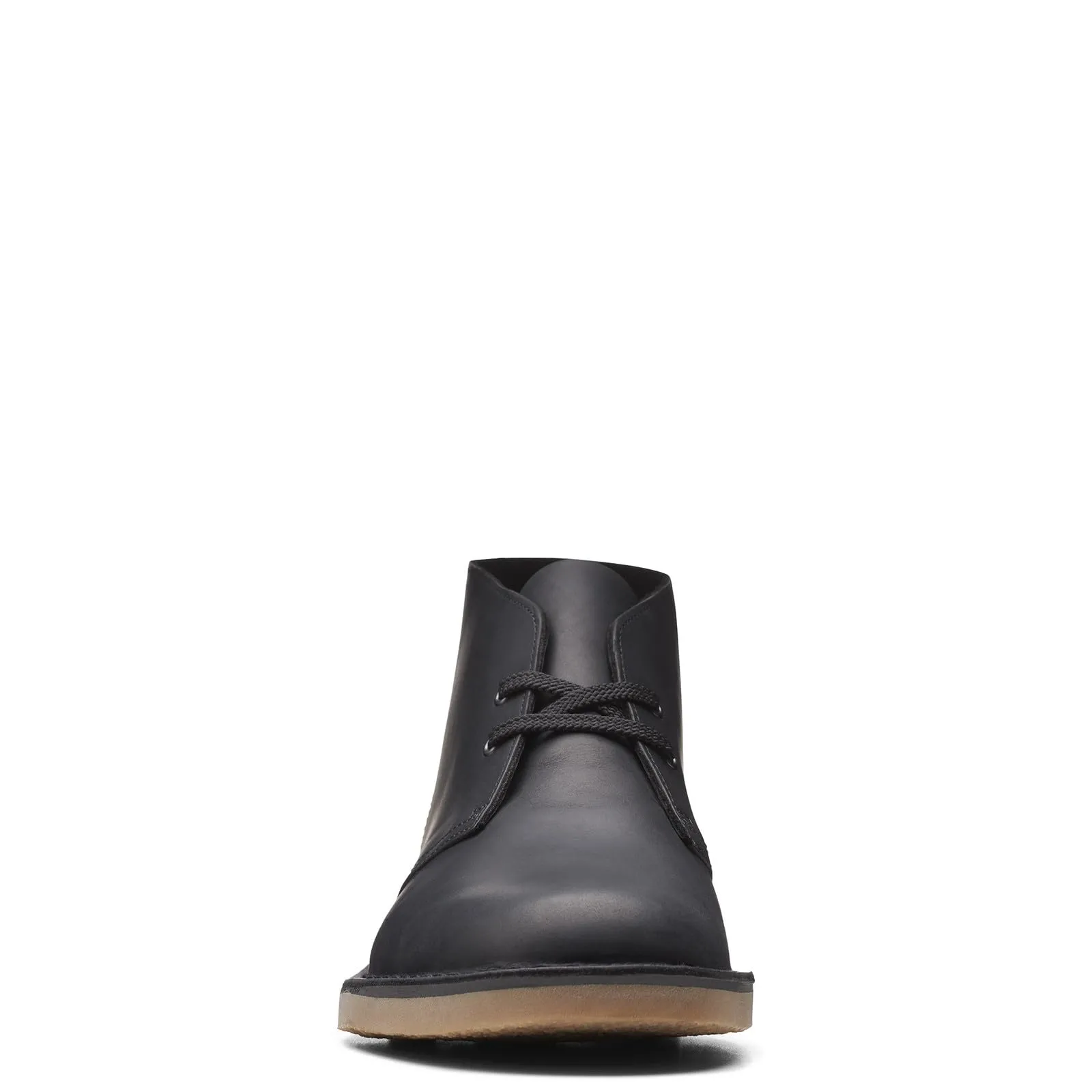 Clarks Men's Bushacre 3 Chukka Boot, Black Leather, 11.5