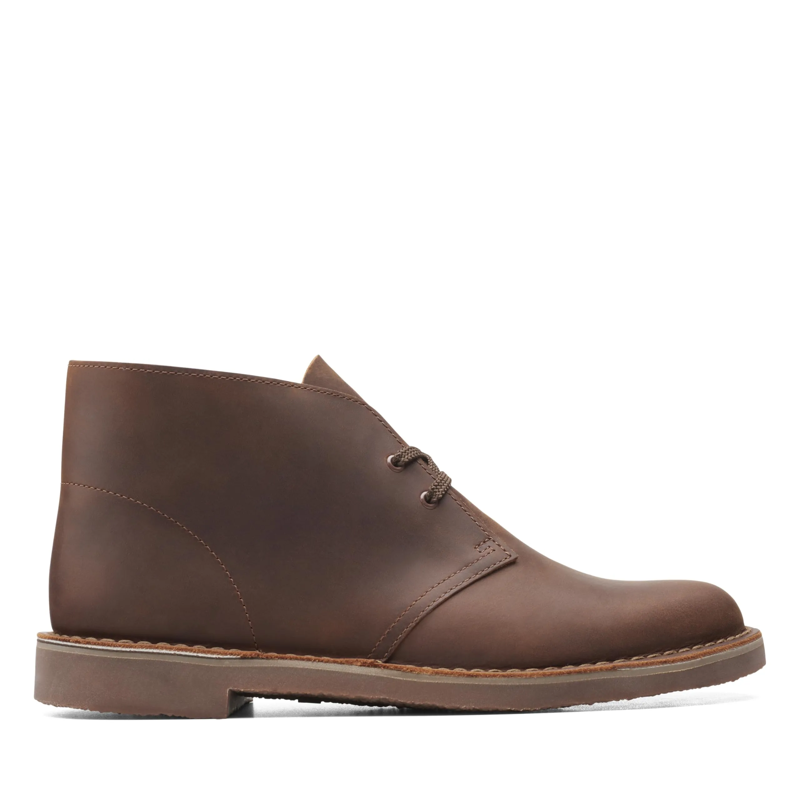 Clarks Men's Bushacre 3 Chukka Boot, Dark Brown, 11 Wide