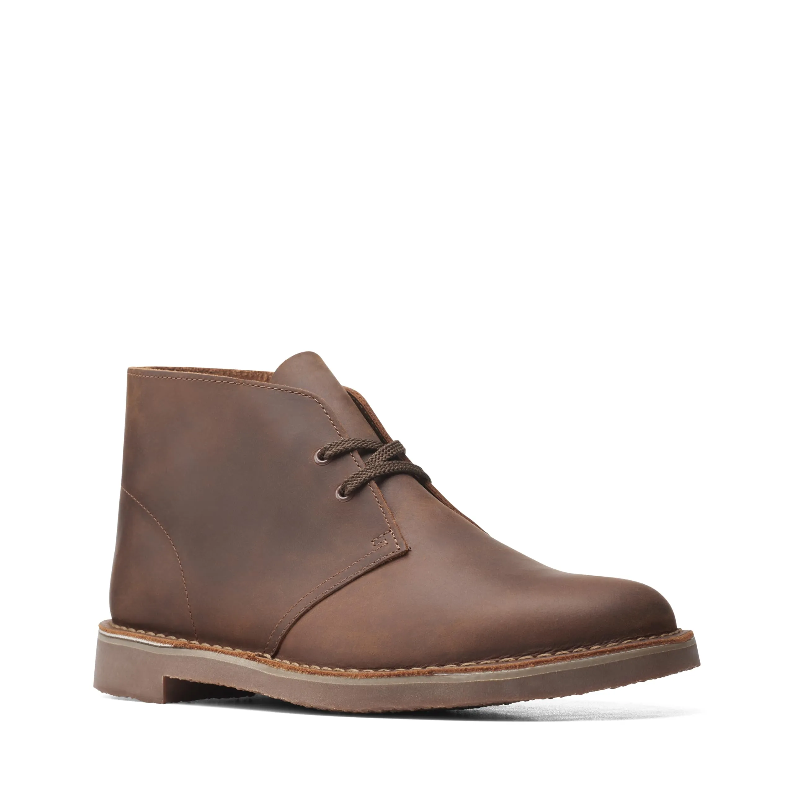 Clarks Men's Bushacre 3 Chukka Boot, Dark Brown, 11 Wide