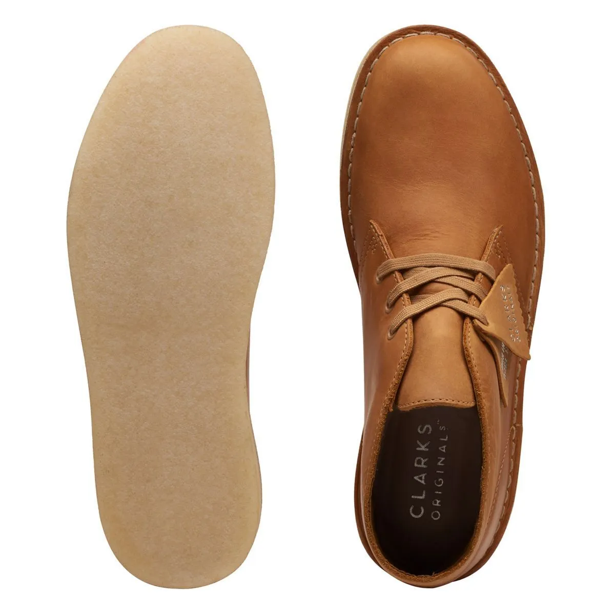 Clarks Men's Desert Coal Tan Leather 26167988