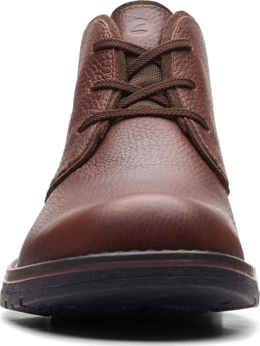 Clarks Men's Morris Peak Waterproof Chukka Boot, Brown Tumbled Leather, 9