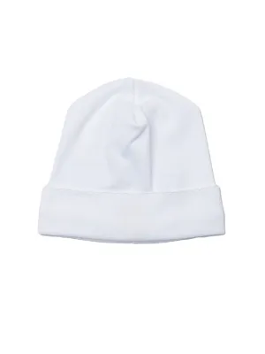 Classic Pima Baby Hat | White