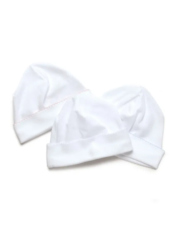 Classic Pima Baby Hat | White