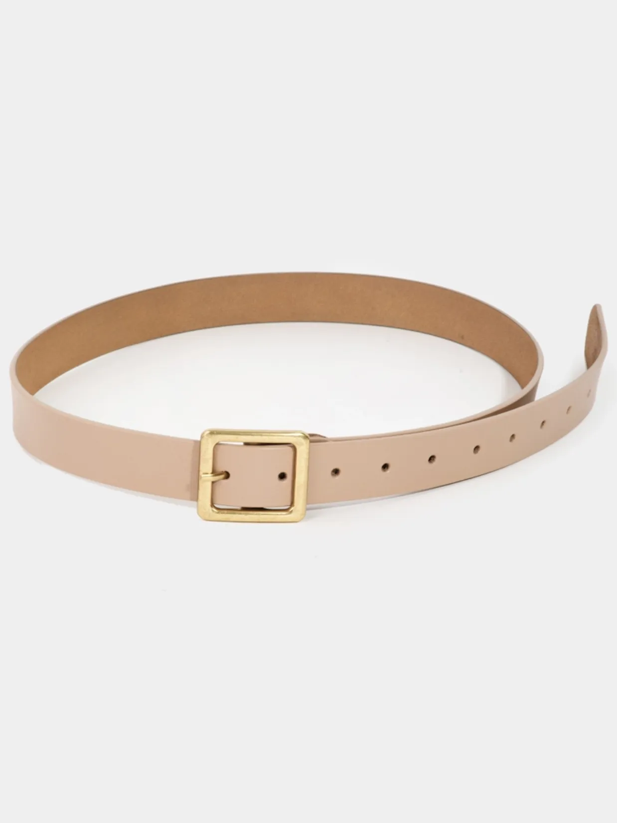 Classic Square Buckle Belt
