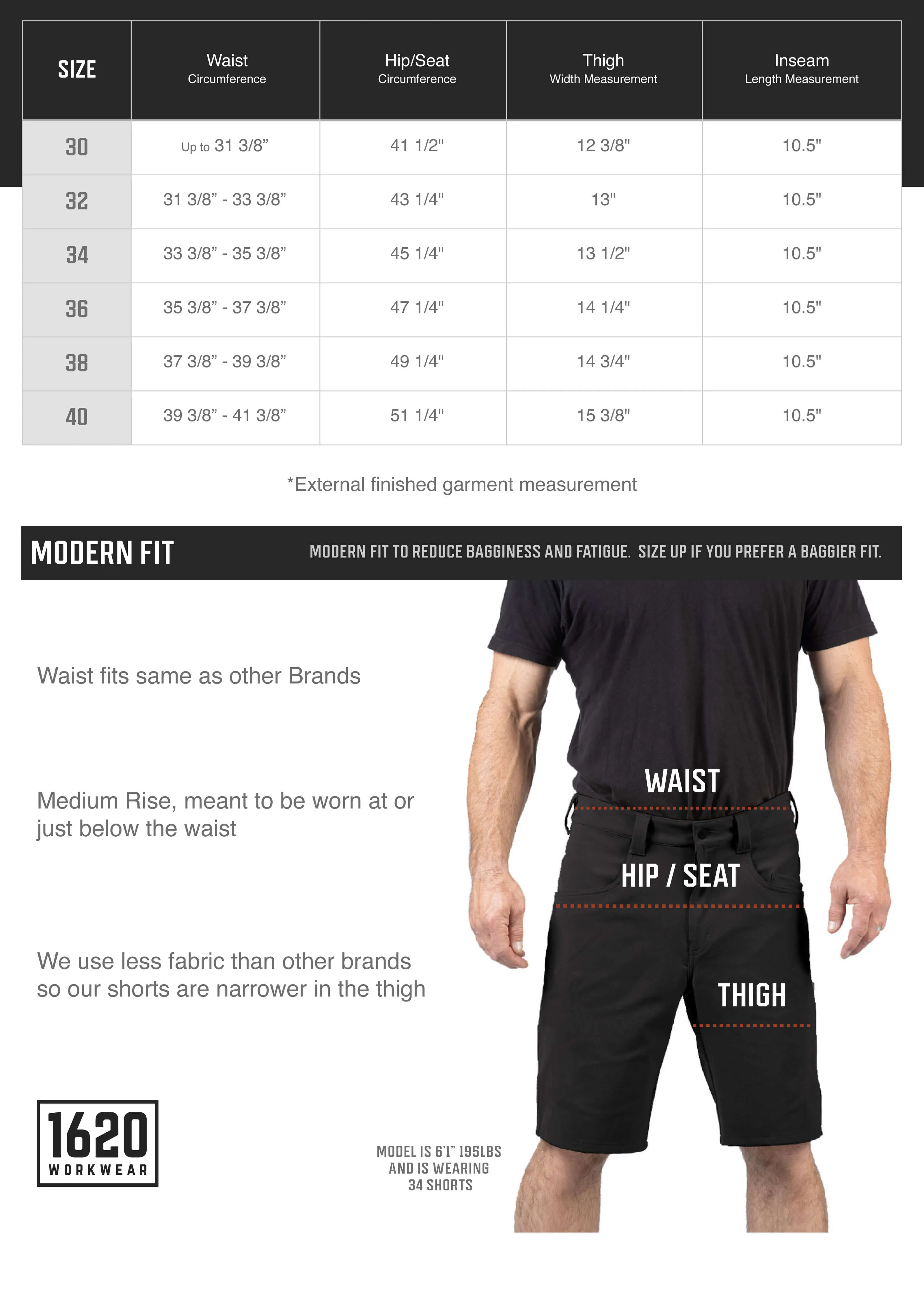 Classic Work Short