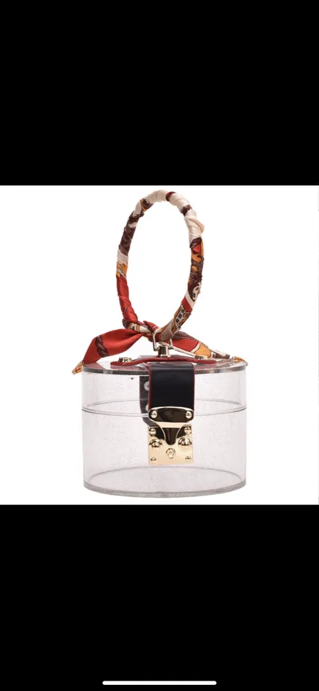 Clear Box Bag