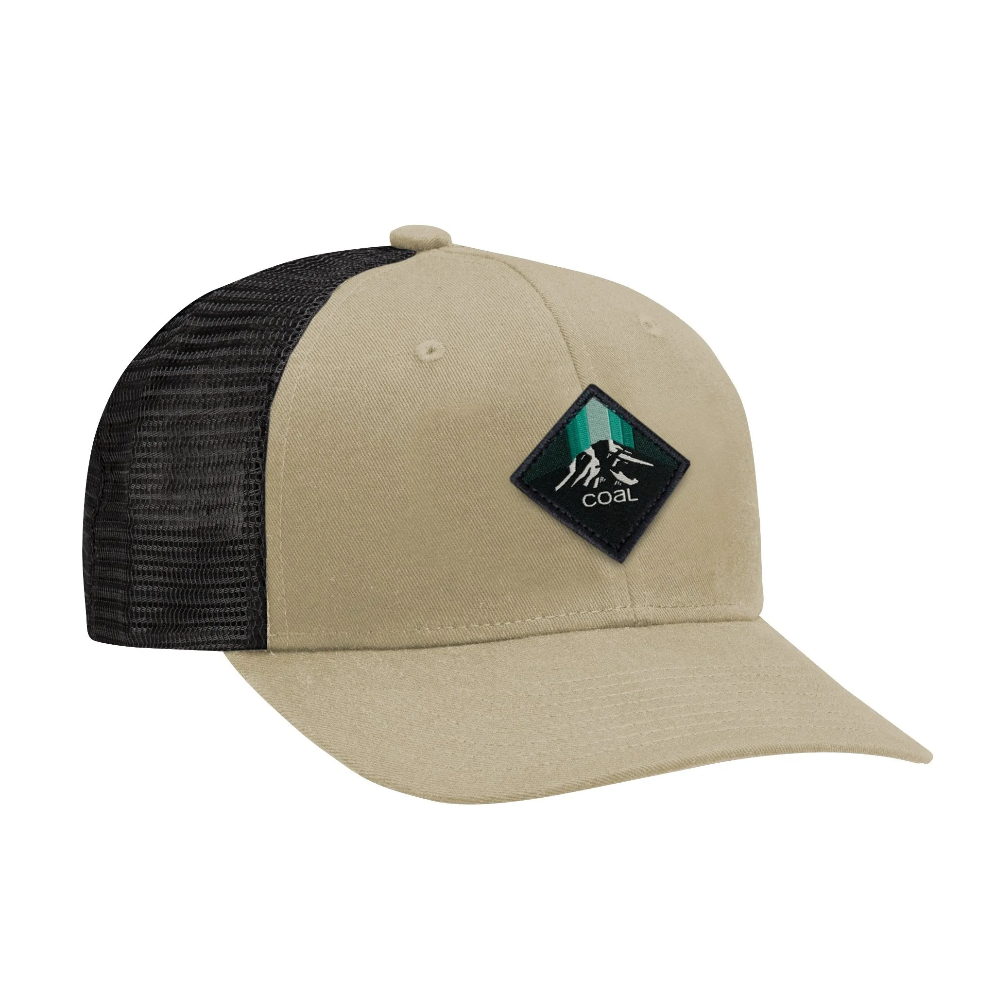 Coal Omak Recycled Trucker Cap - Khaki