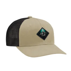 Coal Omak Recycled Trucker Cap - Khaki