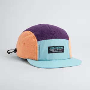 Coal The Bridger Fleece 5 Panel Cap - Neptune