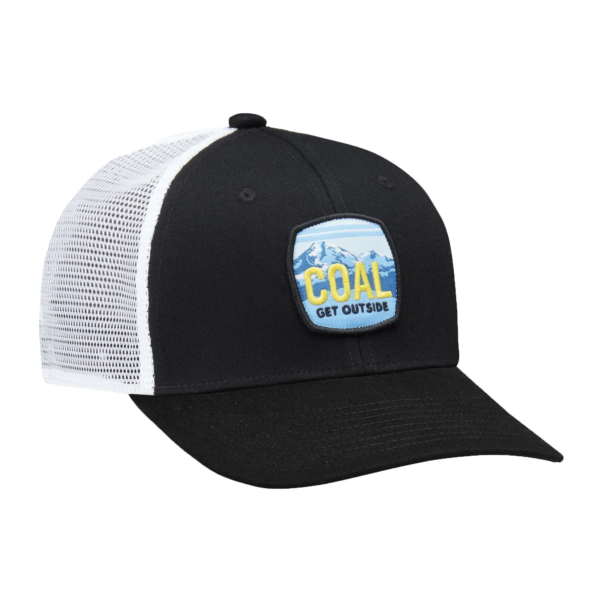 Coal The Tumalo Low Profile Contrast Trucker Cap - Black