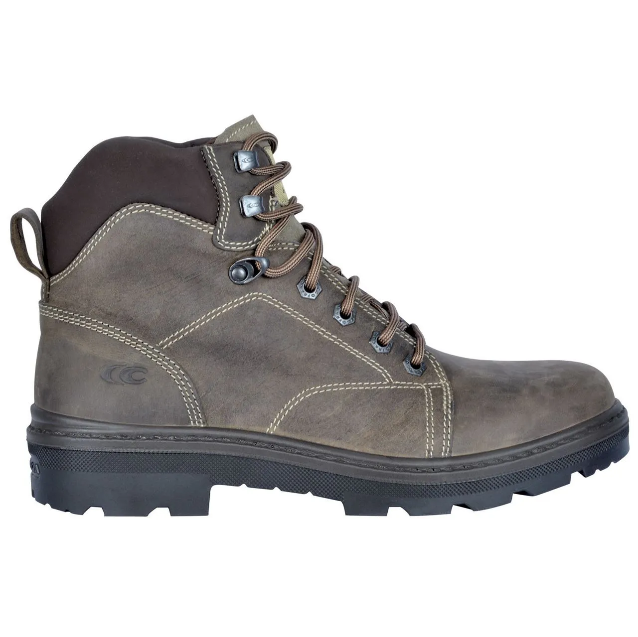 Cofra Land Unisex Breathable Water Repellent S3 Brown Safety Boot