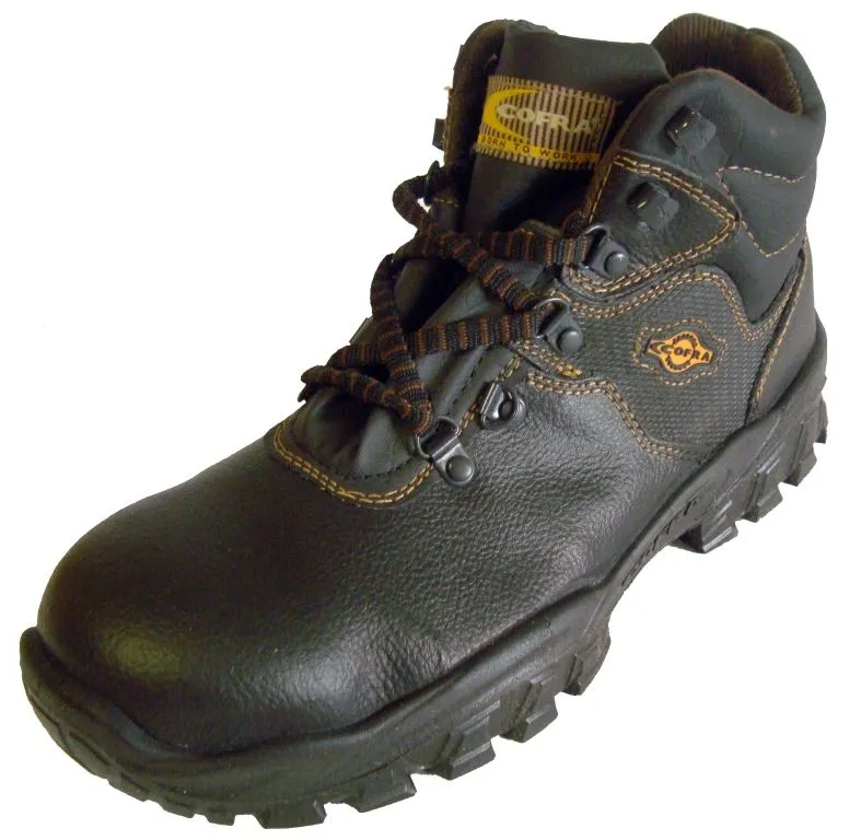 Cofra Reno Unisex Antistatic Breathable Steel Toe Cap S3 Black Safety Boot