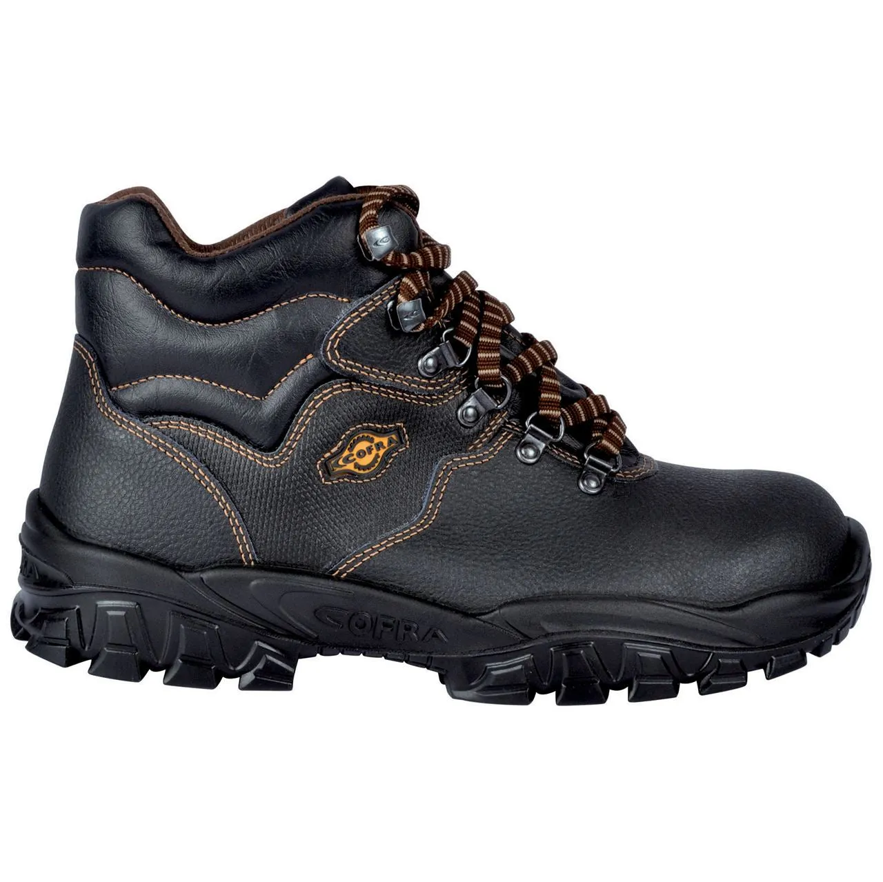 Cofra Reno Unisex Antistatic Breathable Steel Toe Cap S3 Black Safety Boot