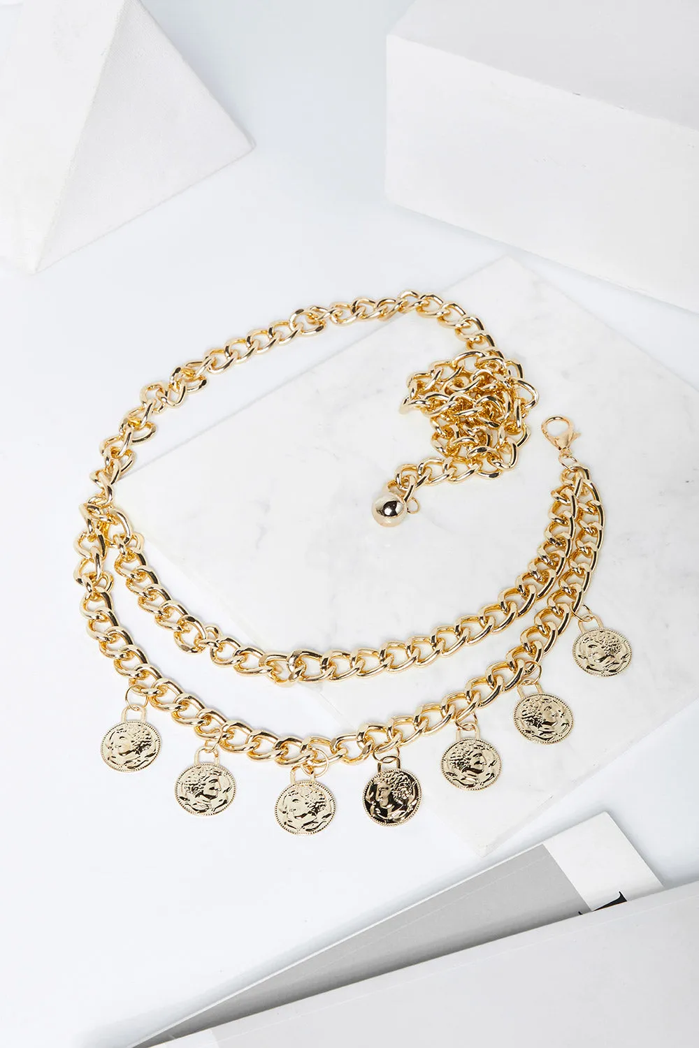 Coin Chain Belt