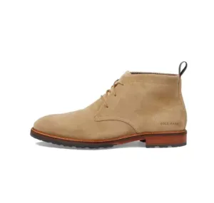 Cole Haan Mens Berkshire Lug Chukka Boots Golden Toffee Suede/Natural WR C37586