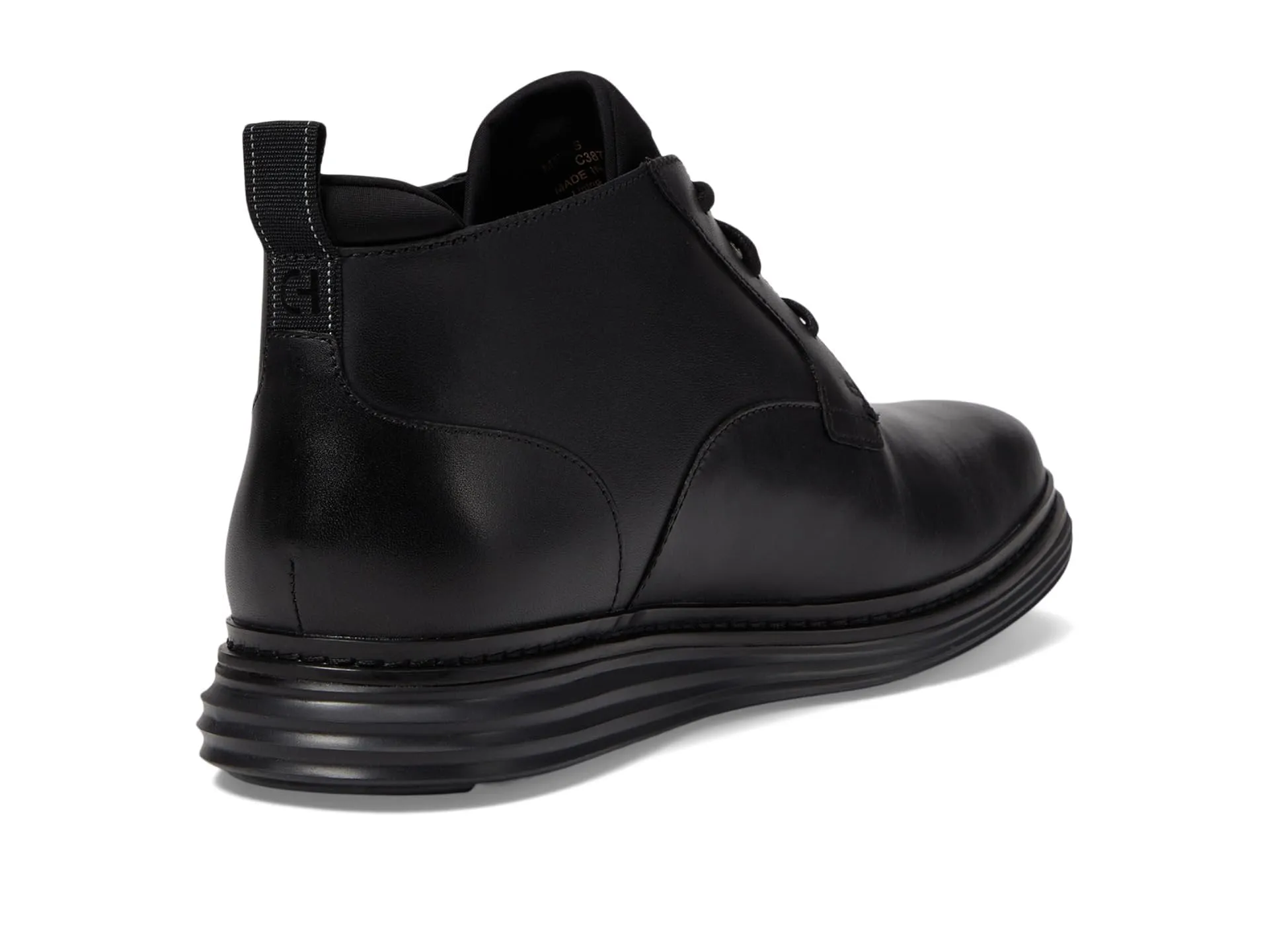 Cole Haan Men's Originalgrand Chukka Boot, Black/Black Waterproof, 11.5