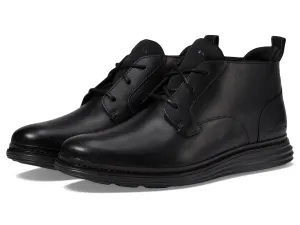 Cole Haan Men's Originalgrand Chukka Boot, Black/Black Waterproof, 11.5