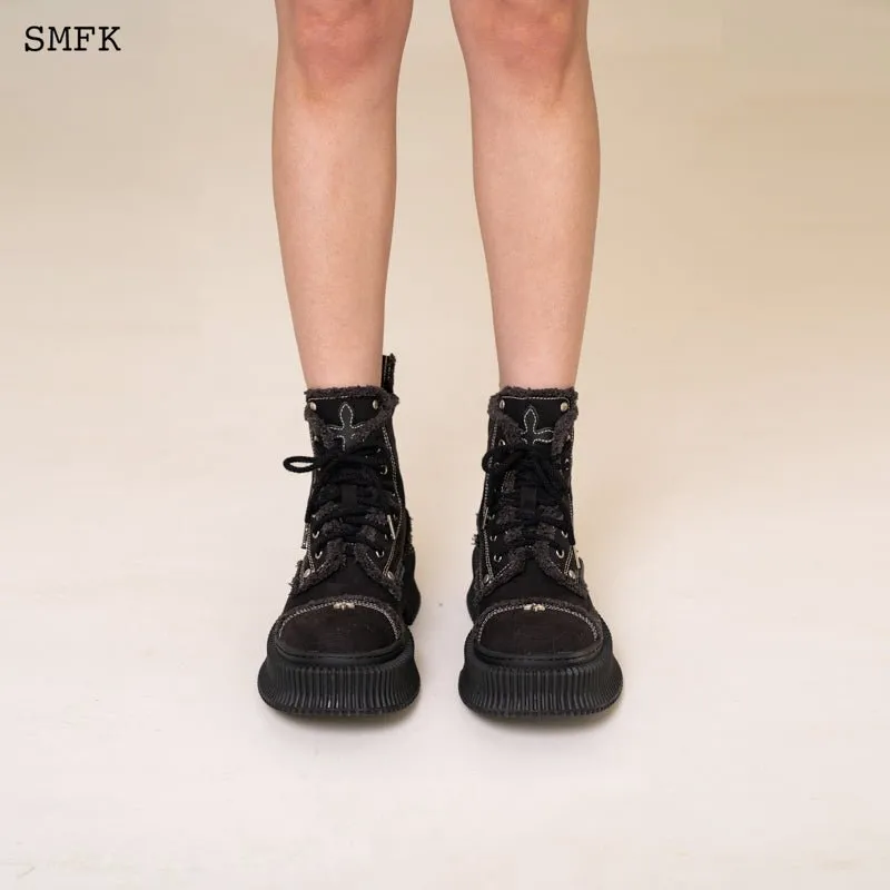 Compass Dark Biscuit Desert Boots