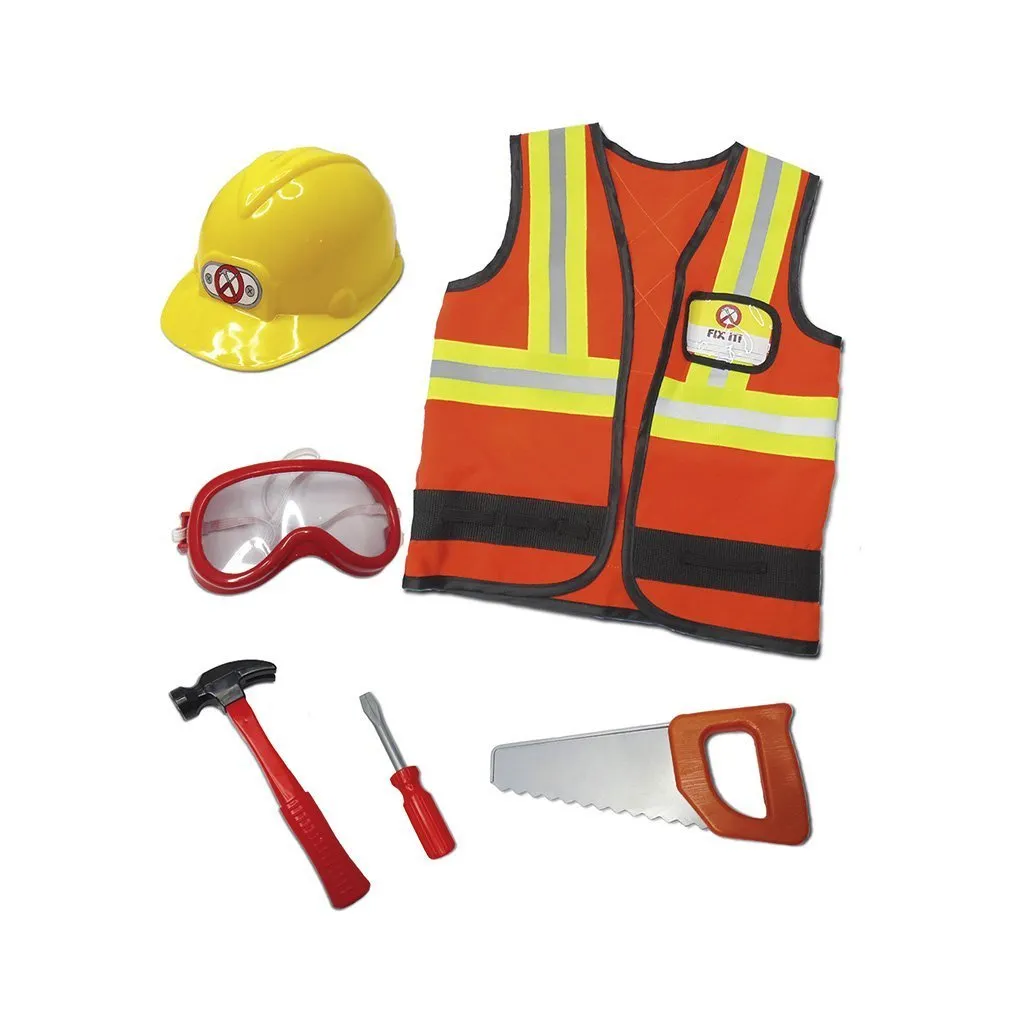 Construction Worker with Accessories