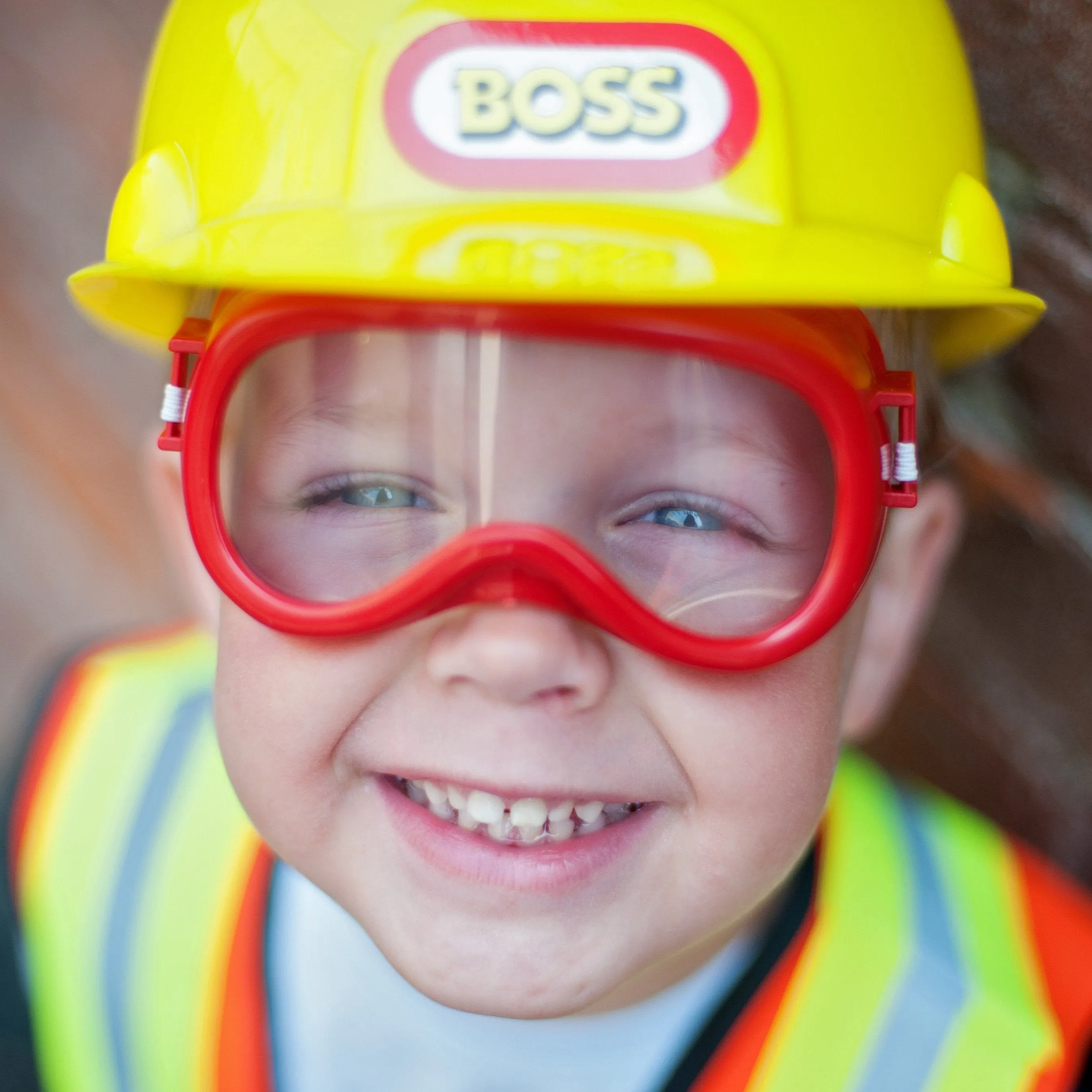 Construction Worker with Accessories