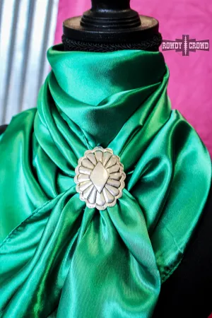 Cordova Concho  Scarf Slide/ Ring / Tee Clip