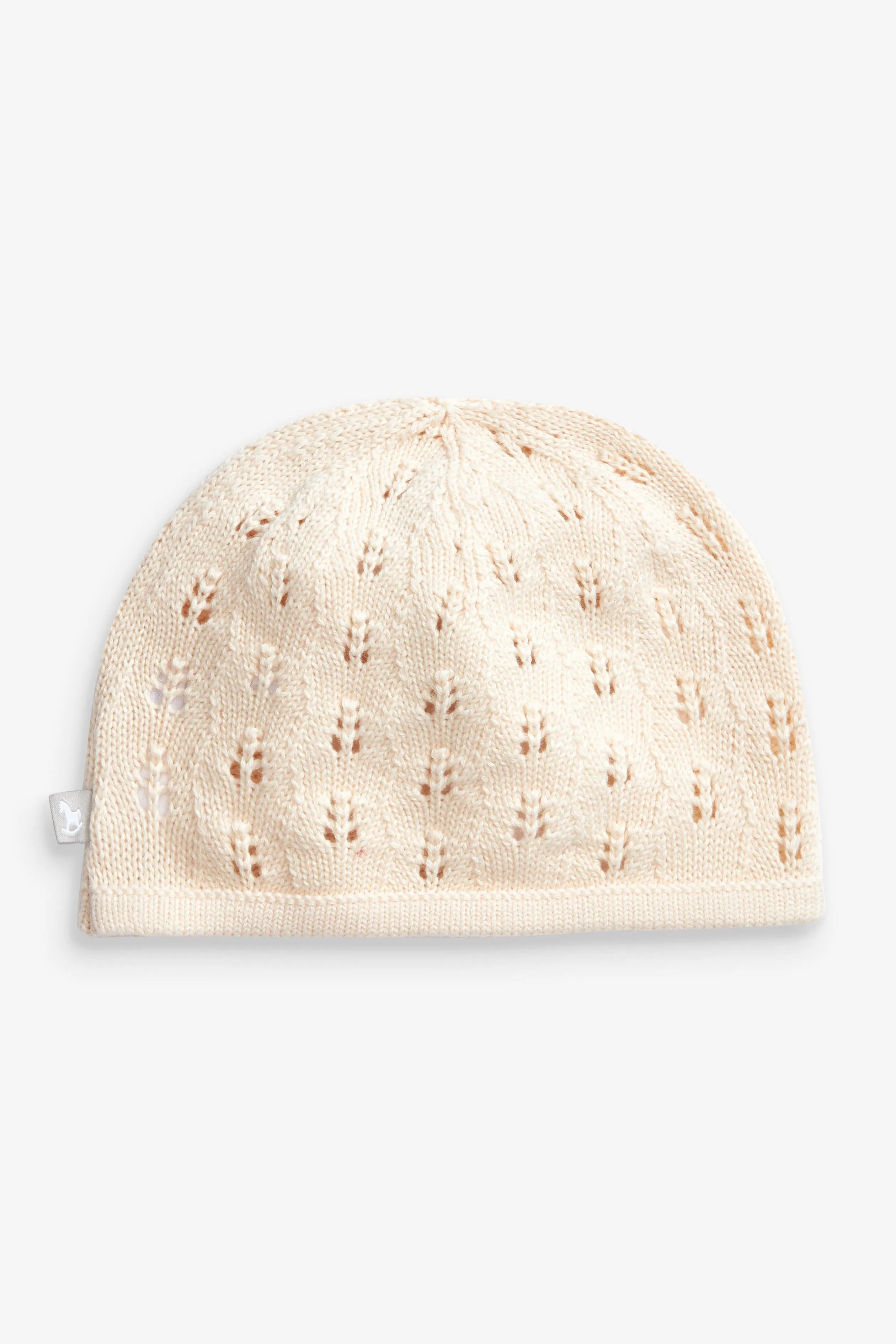 Cotton Knitted Hat, pink