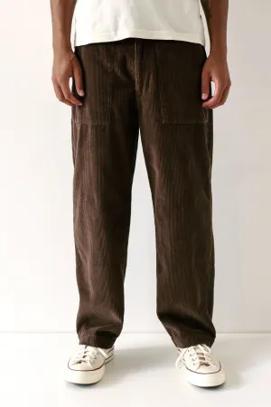 Coup Trouser Corduroy Slate Brown