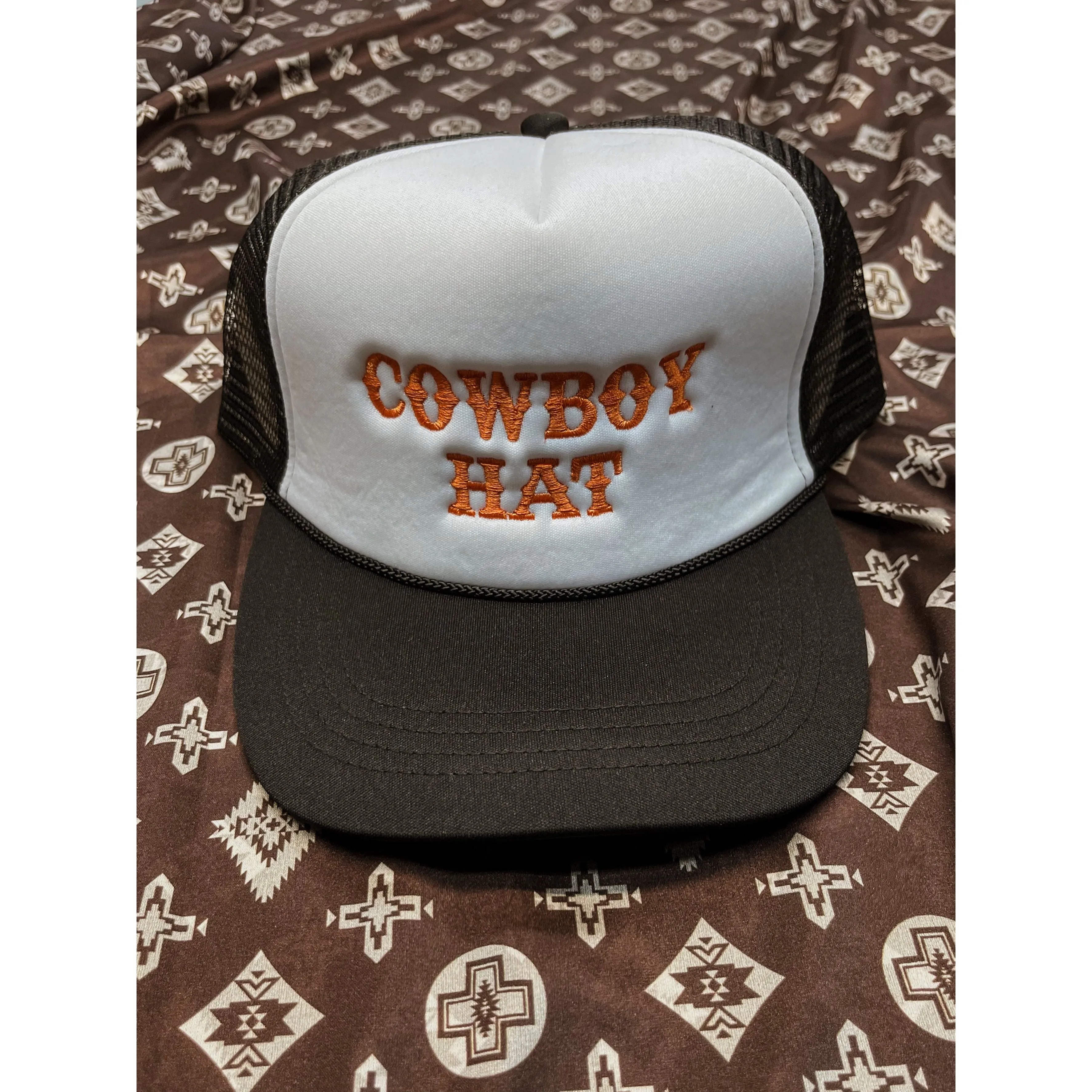 Cowboy Hat Trucker Hat