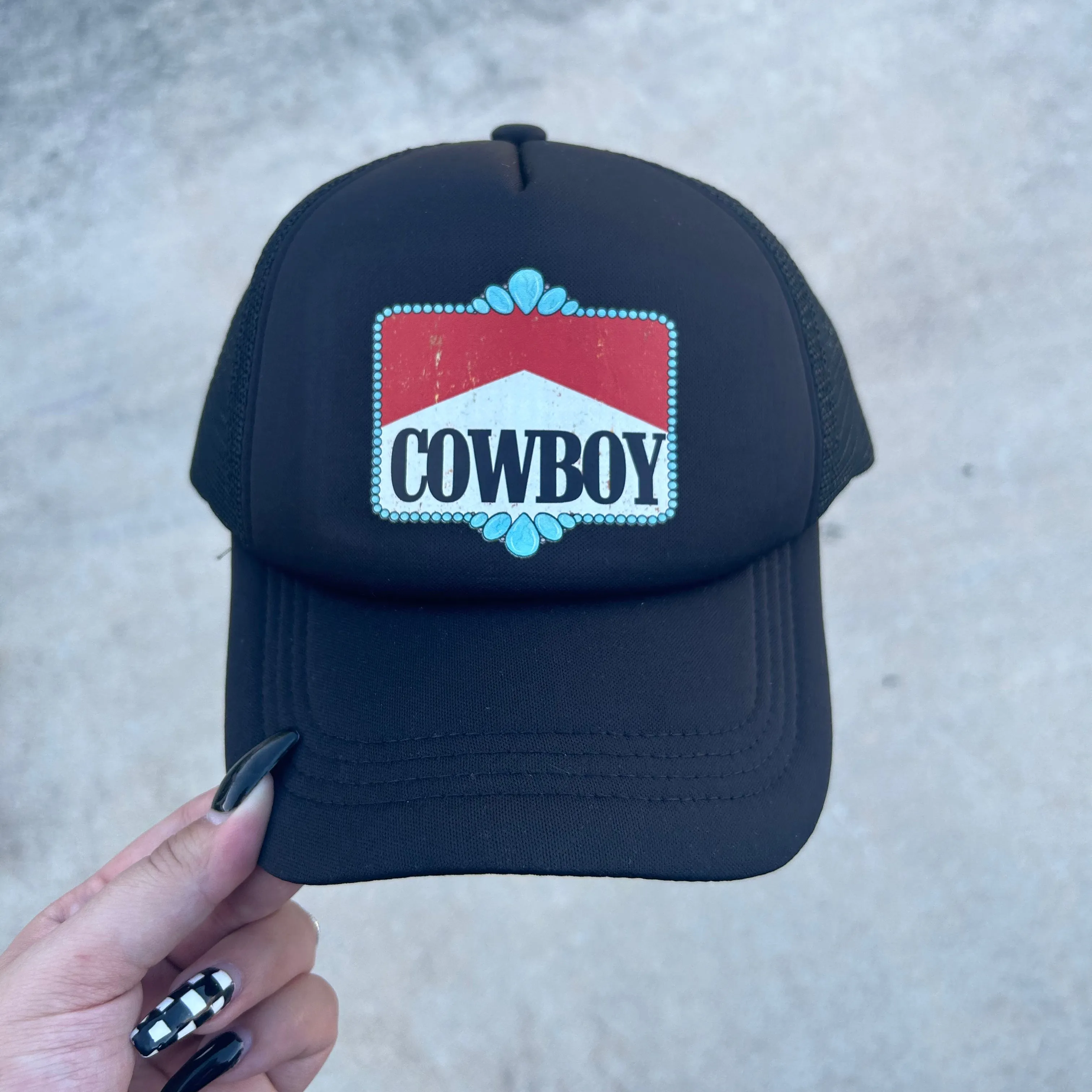 Cowboy Trucker Hat