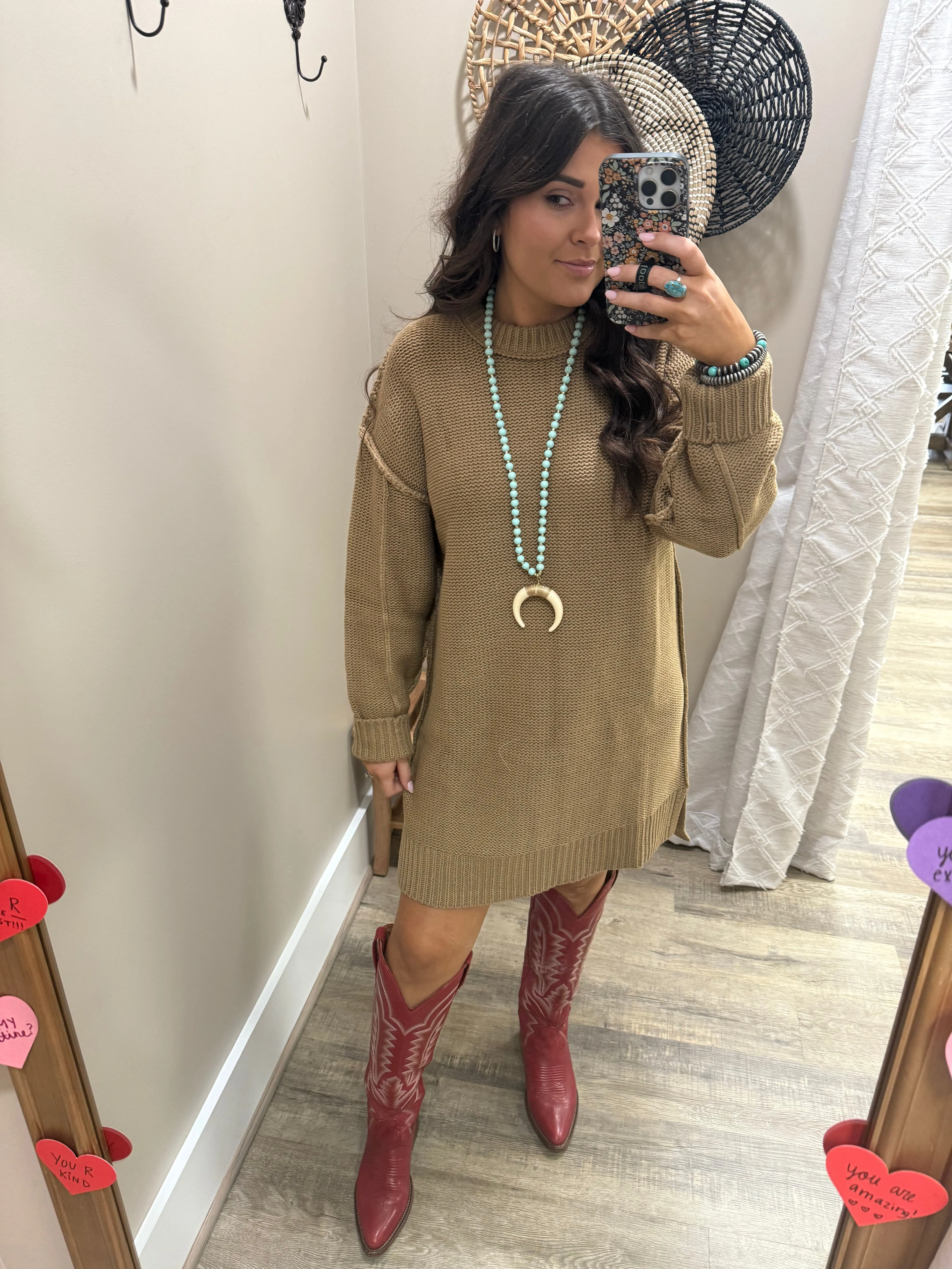 Cozy in Carolina Dress