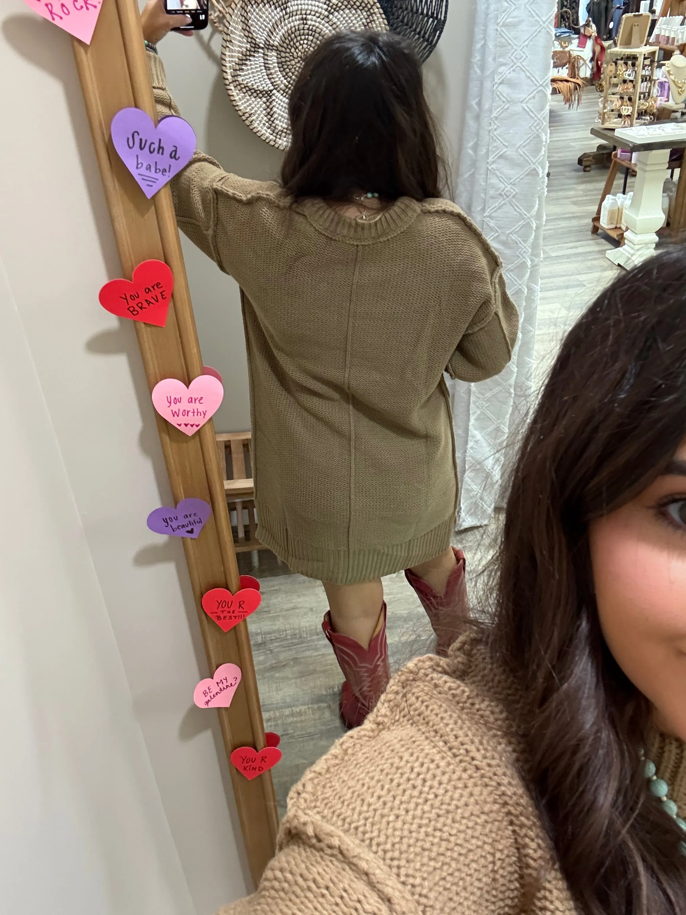 Cozy in Carolina Dress